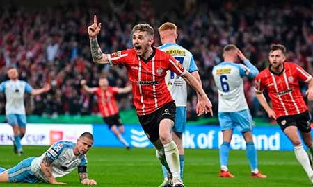 Kèo thơm – kèo xiên 6/9: Derry City thắng kèo châu Á