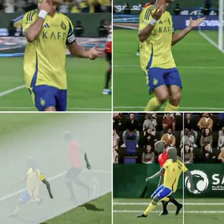 Công nghệ VAR từ chối bàn thắng của Ronaldo